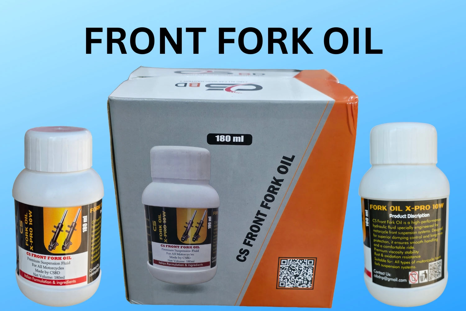 CS FRONT FORK OIL X-PRO 10W - Image 2