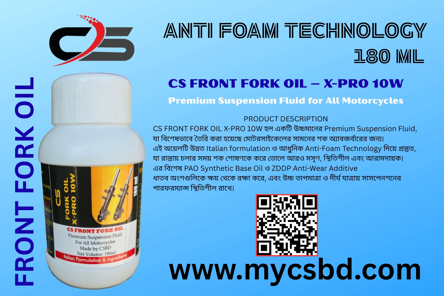 CS FRONT FORK OIL X-PRO 10W - Image 6